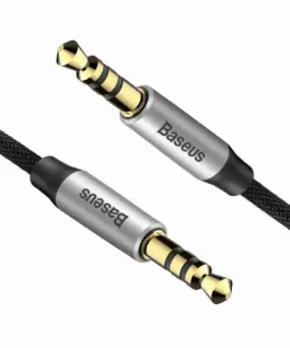 Стерео аудио кабел Baseus Yiven M30 Mini Jack 3.5мм AUX CAM30-BS1 1м -