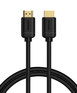 Кабел Baseus CAKGQ-C01 2x HDMI 2.0 4K 60Hz Cable 3D HDR 18Gbps 3м - черен