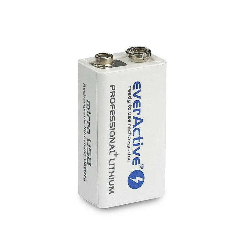 Акумулаторна Батерия R22 9V LiIon 500mAh/550 precharged +Usb-C 1бр. в опаковка