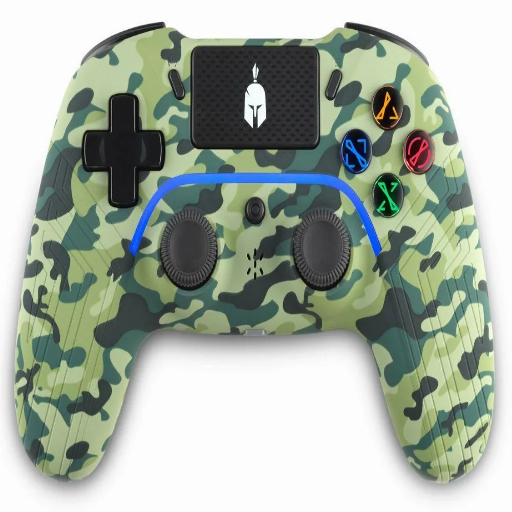 Безжичен геймпад Spartan Gear Aspis 4 за PC и PS4 Green Camo