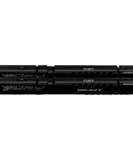 Alternative view от Памет за компютър Kingston FURY, Beast Black, 32GB(2x16GB), DDR5, 5200MHz, KF552C40BBK2-32