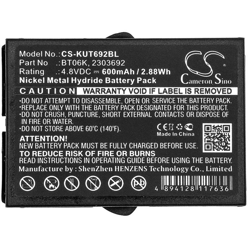 Батерия за дистанционно управление за кран IKUSI CS-KUT692BL NIMH 48V 600mAh Cameron