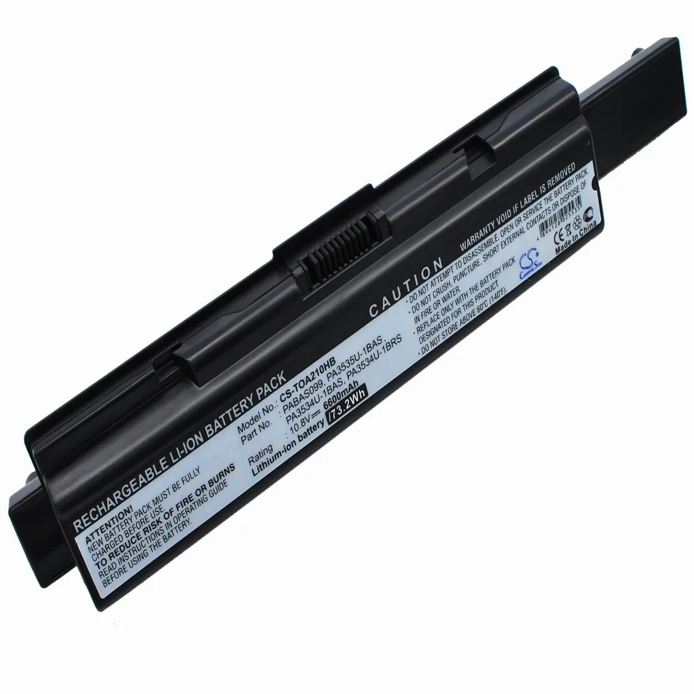 Батерия за лаптоп Toshiba Satellite A200 A300 A500 L200 L300 L500 PA3535U 10.8V 6600 mAh CAMERON