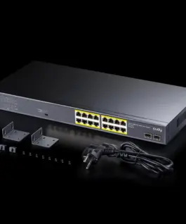 Суич Cudy GS1020PS2, 16 x Gigabit PoE, 2 x Gigabit SFP - Image 4