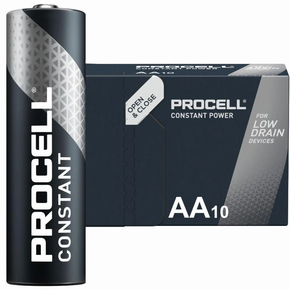 Алкална батерия LR6 15V AA 10pk опаковка CONSTANT MN1500 PROCELL