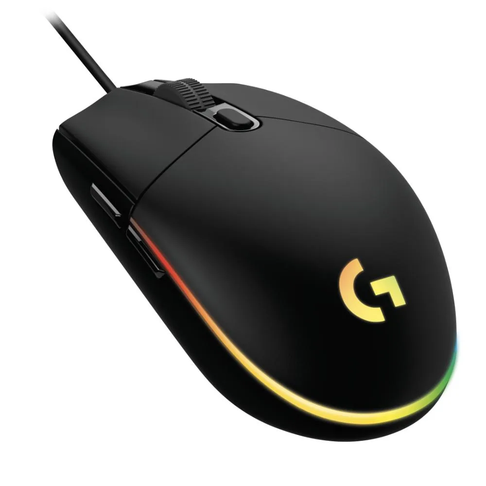 Геймърска мишка Logitech G102 LightSync, RGB, Оптична, Жична, USB - Image 3