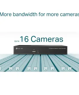 16-канален NVR TP-Link VIGI NVR1016H