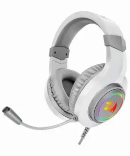 Alternative view от USB RGB LED геймърски слушалки с микрофон Redragon Hylas H260-W