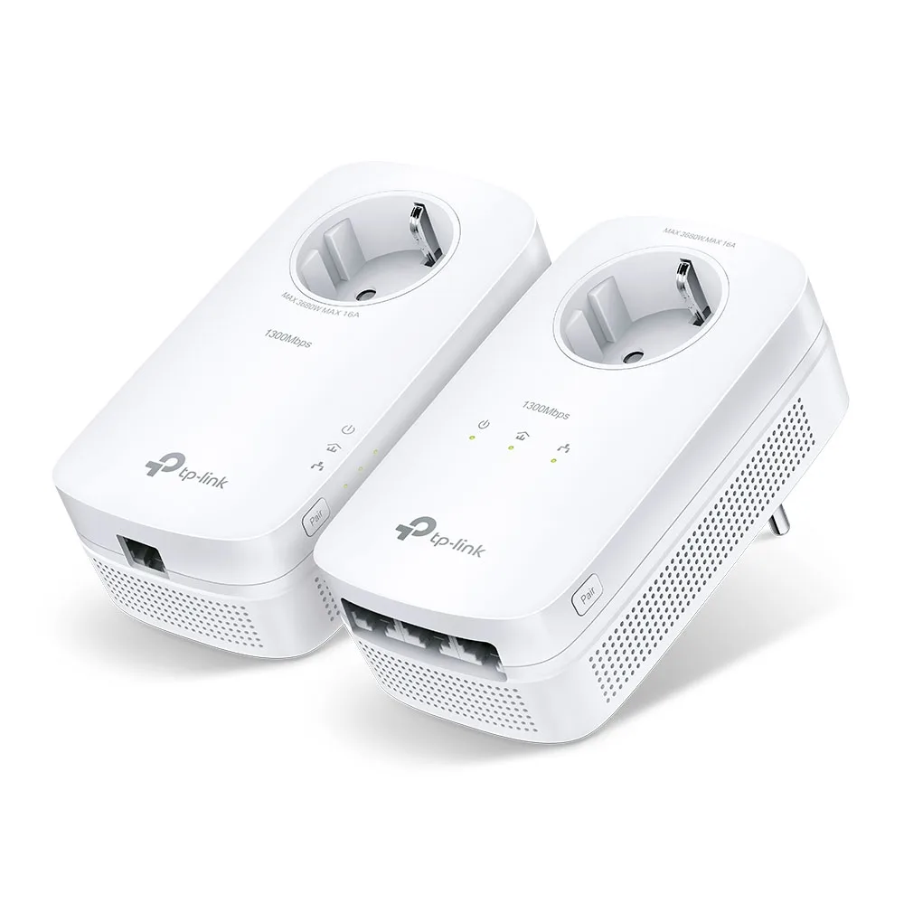 3-портов Gigabit Powerline Starter Kit TP-Link TL-PA8033P KIT AV1300