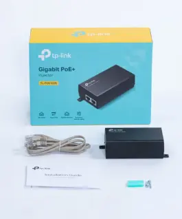 Alternative view от PoE+ инжектор TP-Link TL-POE160S Gigabit