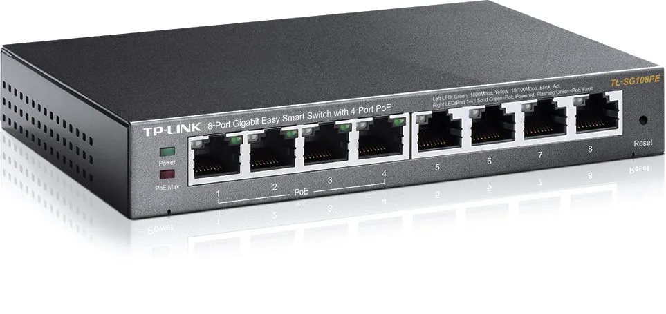 Комутатор TP-Link TL-SG108PE PoE - Image 6