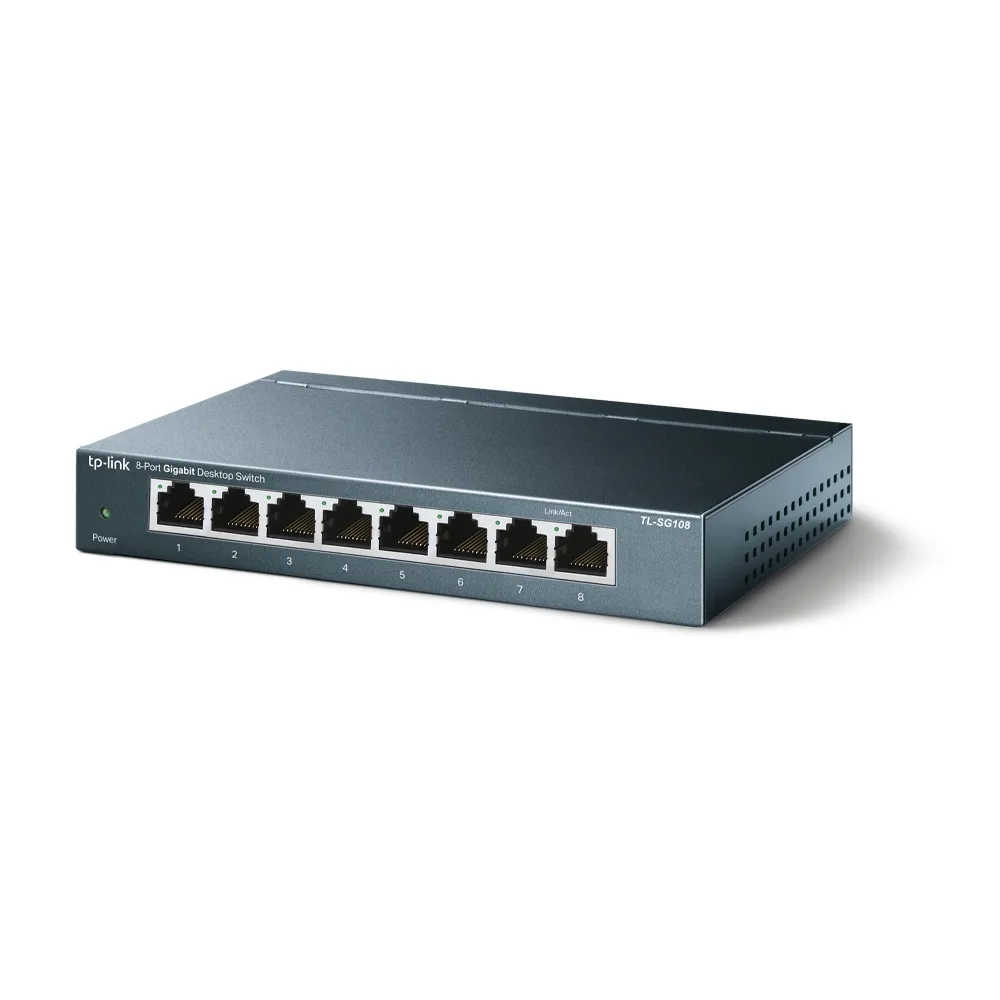 Комутатор TP-Link TL-SG108 8-портов - Image 6