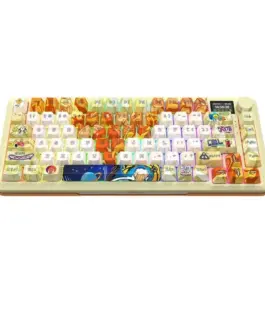 Alternative view от Геймърска механична клавиатура Redragon Flekact Pro Art Anime K708GF-RGB-PRO с Bluetooth и безжична връзка и RGB осветление