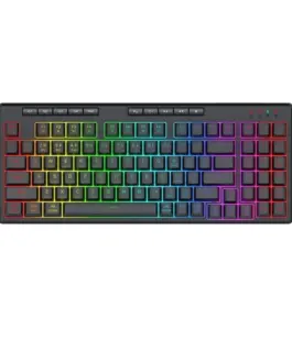 Геймърска клавиатура Redragon Varro RGB K517-RGB - черна