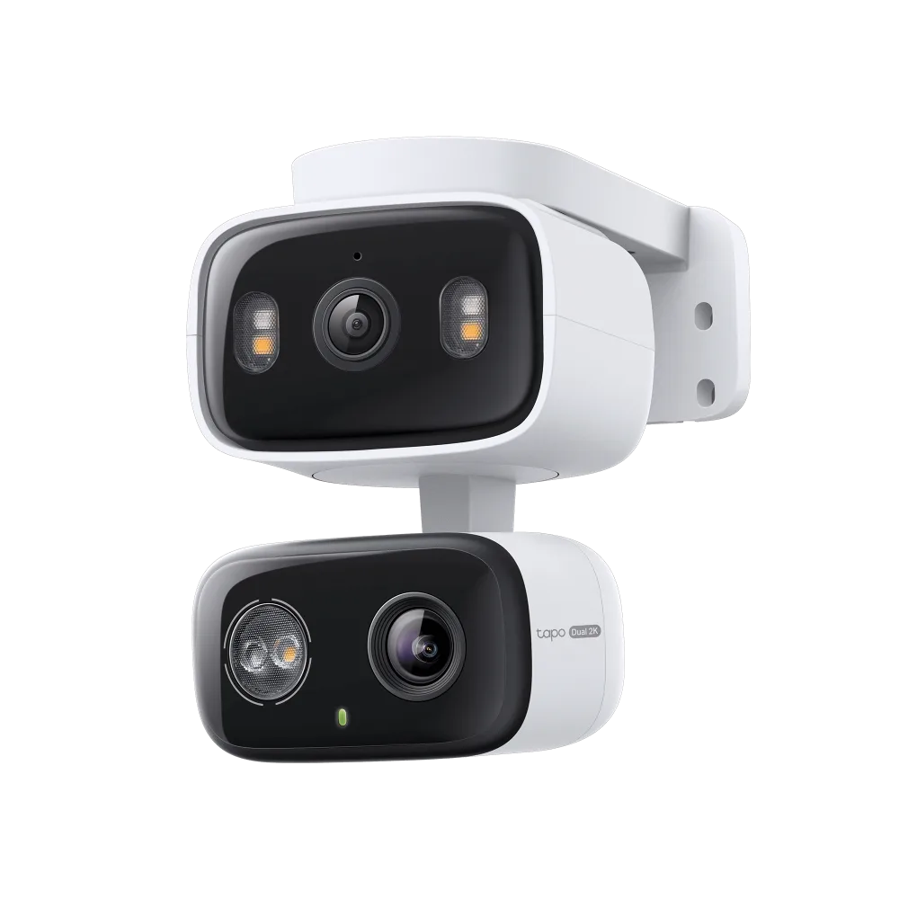 Вътрешна/външна охранителна камера с двоен обектив Pan/Tilt TP-Link Tapo C246D