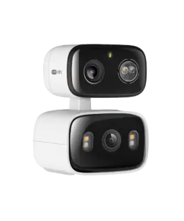 Alternative view от Вътрешна/външна охранителна камера с двоен обектив Pan/Tilt TP-Link Tapo C246D
