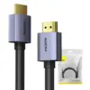 Кабел Baseus High Definition Series HDMI 2.0 4K 60Hz 1.5m WKGQ020101 - черен