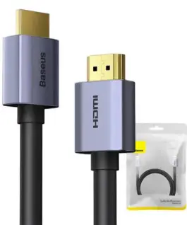 Кабел Baseus High Definition Series HDMI 2.0 4K 60Hz 1.5m WKGQ020101 - черен
