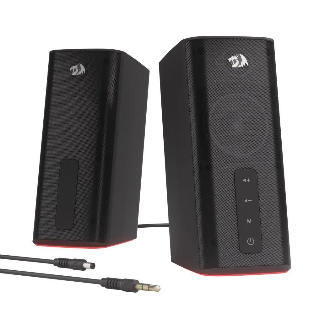 Bluetooth високоговорители Redragon Connie GS814 RGB осветление - черни - Image 2