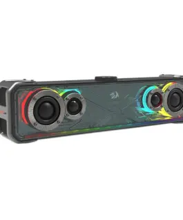 Bluetooth Redragon Surge GS817 саундбар с RGB подсветка - черен