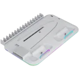 Геймпад CANYON cooling stand CS-51 RGB PS5 Slim/DE Charge White - Image 5
