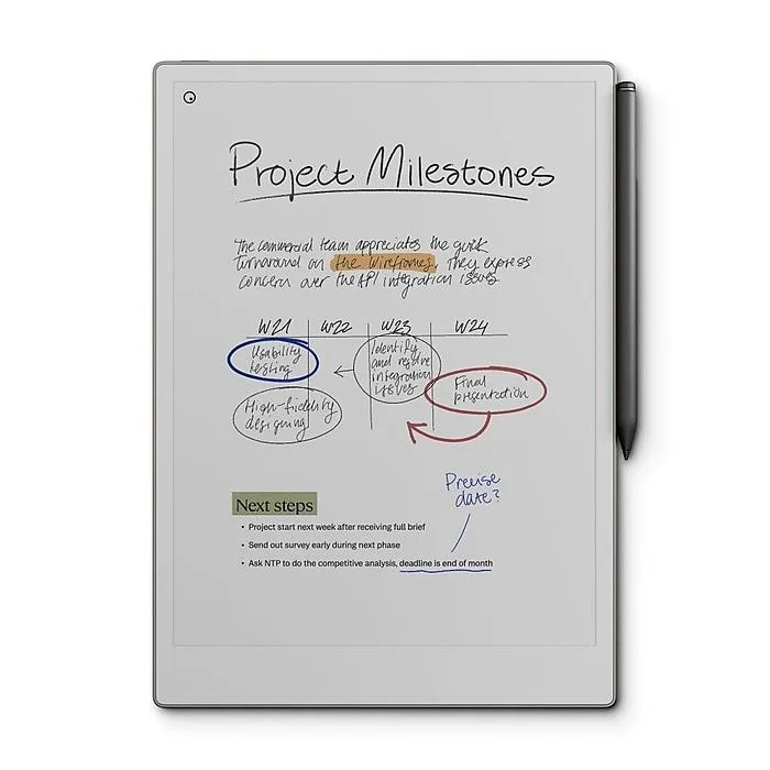 Таблет reMarkable Paper Pro 11.8" с включен стилус Marker Plus Сив