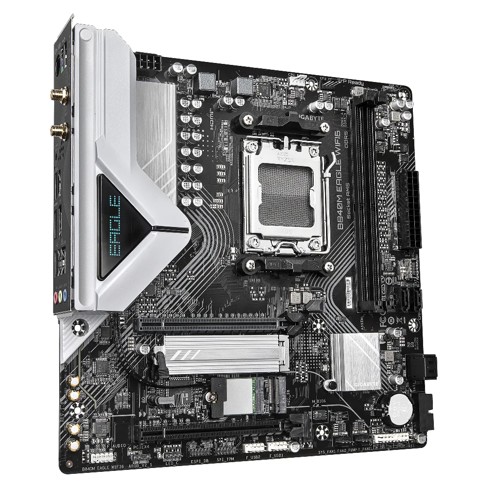 Дънна платка GIGABYTE B840M EAGLE WIFI6 socket AM5 - Image 2