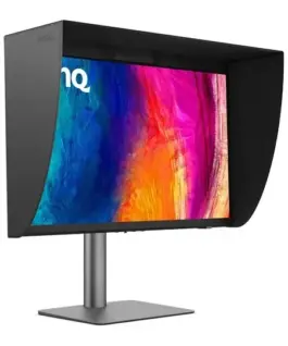 Alternative view от Монитор BenQ PD2770U, професионален 27" IPS, 4K, 3840x2160, 100% Rec.709, 99% Adobe RGB, 99% P3, USB hub, регулируем?