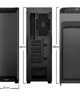 Alternative view от be quiet! кутия Case ATX - Pure Base 501 Airflow Black