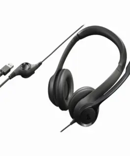 СЛУШАЛКИ LOGITECH H390 – Black – PN 981-000406