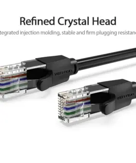 Vention Кабел LAN UTP Cat.6 Patch Cable - 1.5M Black - IBEBG - Image 4