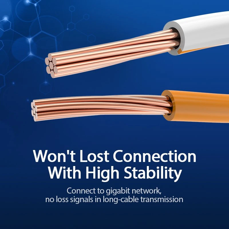 Vention Кабел LAN UTP Cat.6 Patch Cable - 5M Black - IBEBJ - Image 5