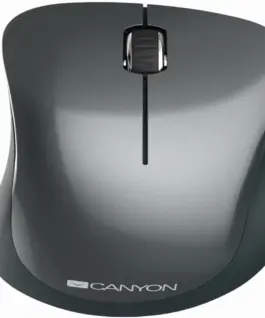 Canyon 2.4GHz безжична мишка с 3 бутона CNE-CMSW11B Черна