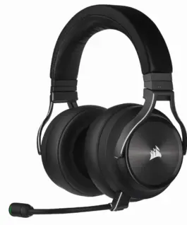 Геймърски безжични слушалки Corsair Virtuoso RGB XT - Черен