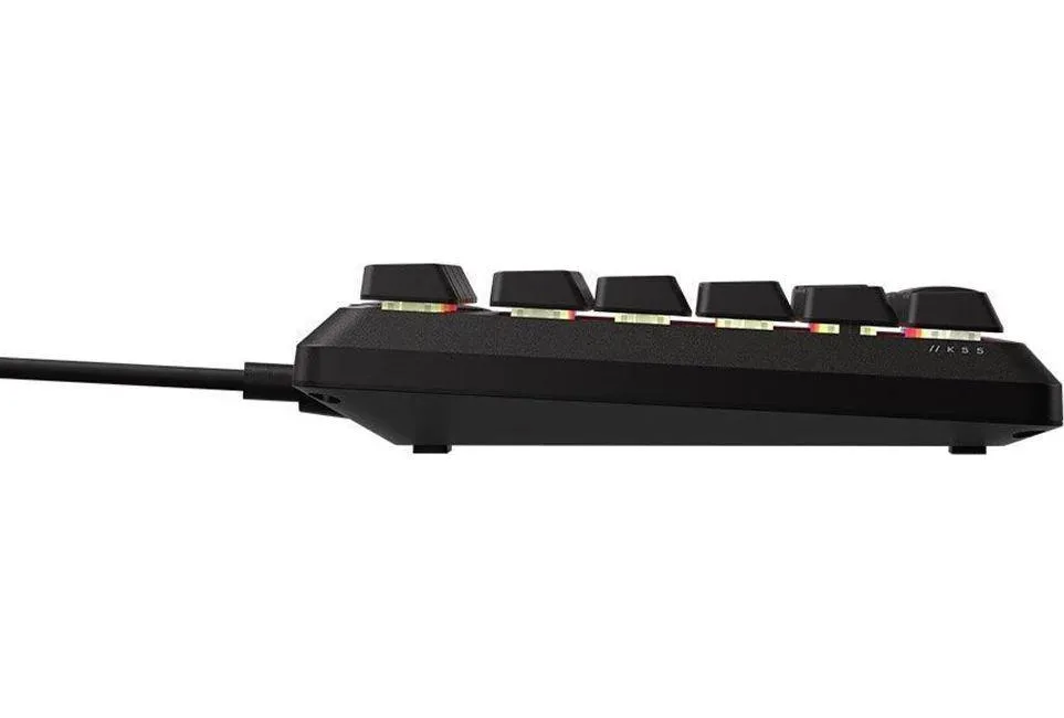 Геймърскa мембранна клавиатура Corsair K55 Core RGB - TKL - Image 5