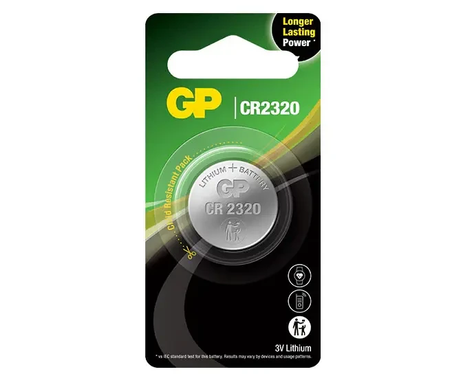 Литиева бутонна батерия GP CR-2320 3V 1 бр. в блистер /цена за 1