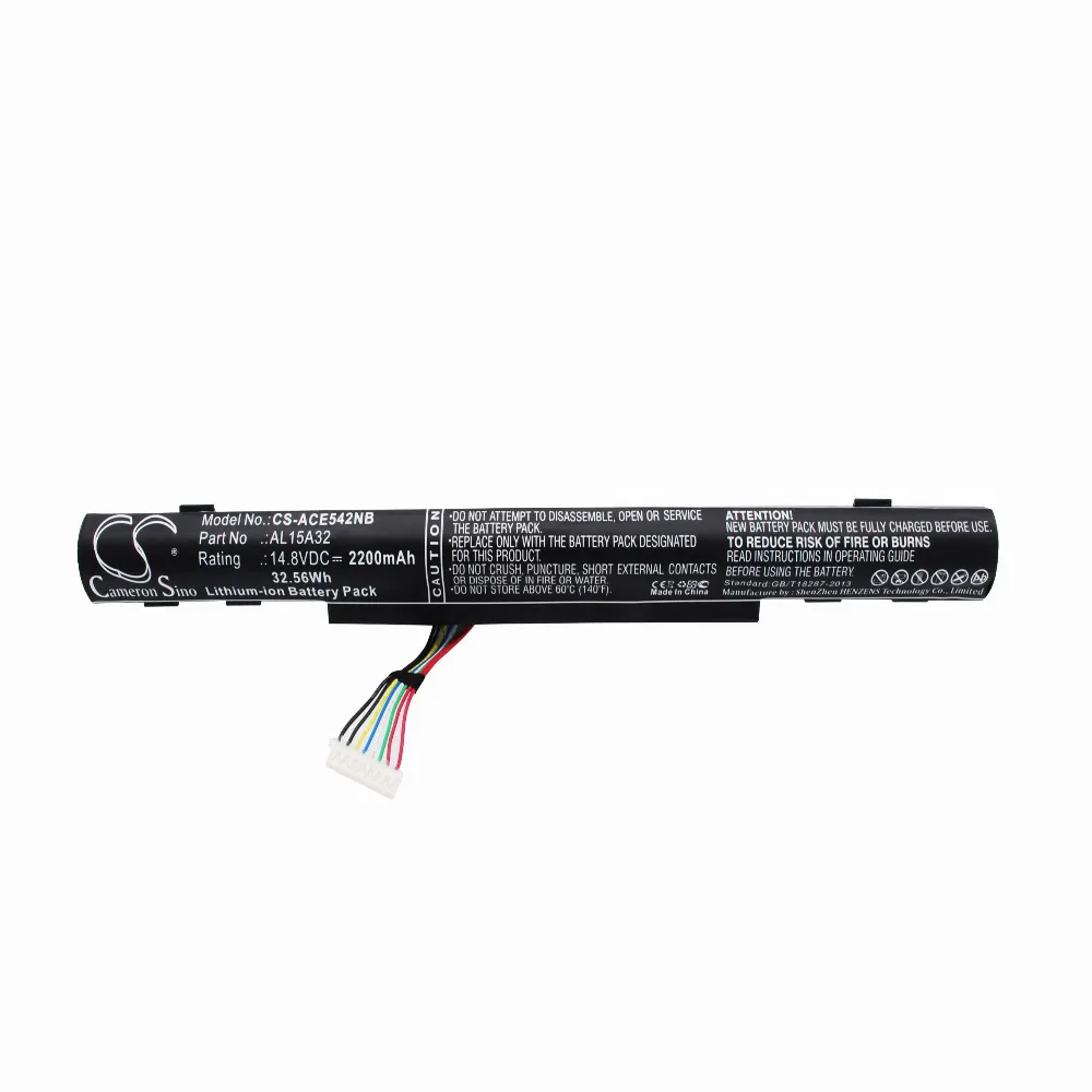 Батерия за лаптоп ACER Aspire E5 522-64T9 Aspire F5-571-50RK TravelMate P257-M-52CA AL15A32 LiIon 14.8V 2200mAh CAMERON