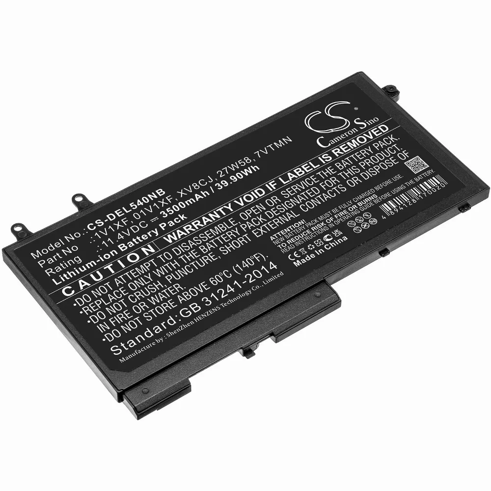 Батерия за лаптоп DELL Inspiron 7591 2-in-1 Latitude 5400 Latitude 5500 Precision 3550 11.4V 3500mAh CAMERON