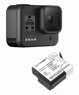 Alternative view от Батерия за камера GOPRO Hero 5; Hero 6; Hero 7; Hero 8 AHDBT-501 3,85V 1250mAh LIIon Cameron Sino