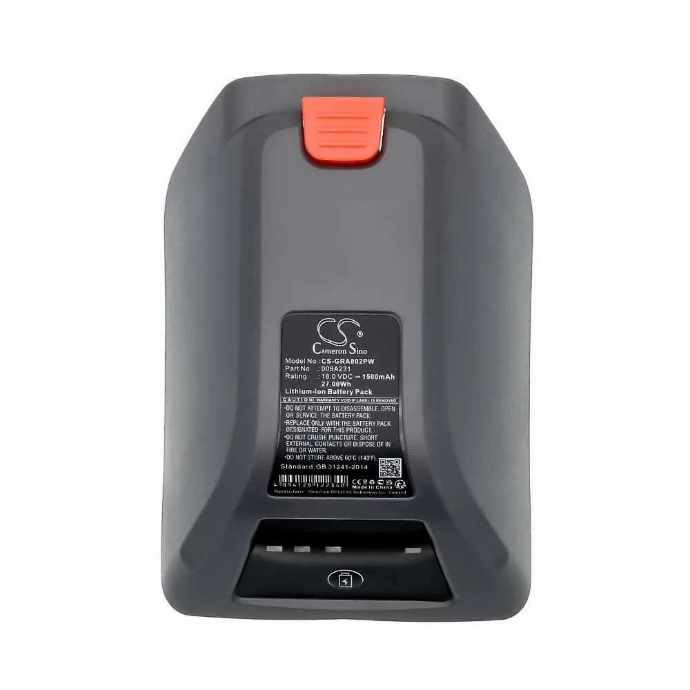 Батерия за компютър за поливане Gardena 8025-20 Comfort Wand-Schlauchbox 35 roll-up automatic Li LiIon 18V