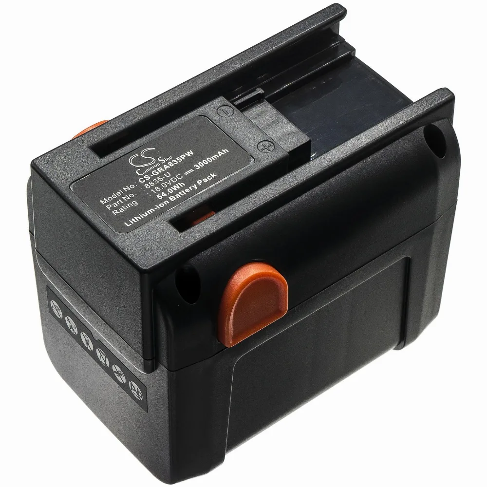 Батерия акумулаторен тример за трева GARDENA 48-Li AccuCut Li 400 ErgoCut 48-Li 8878 8835 18V 3000mAh Cameron