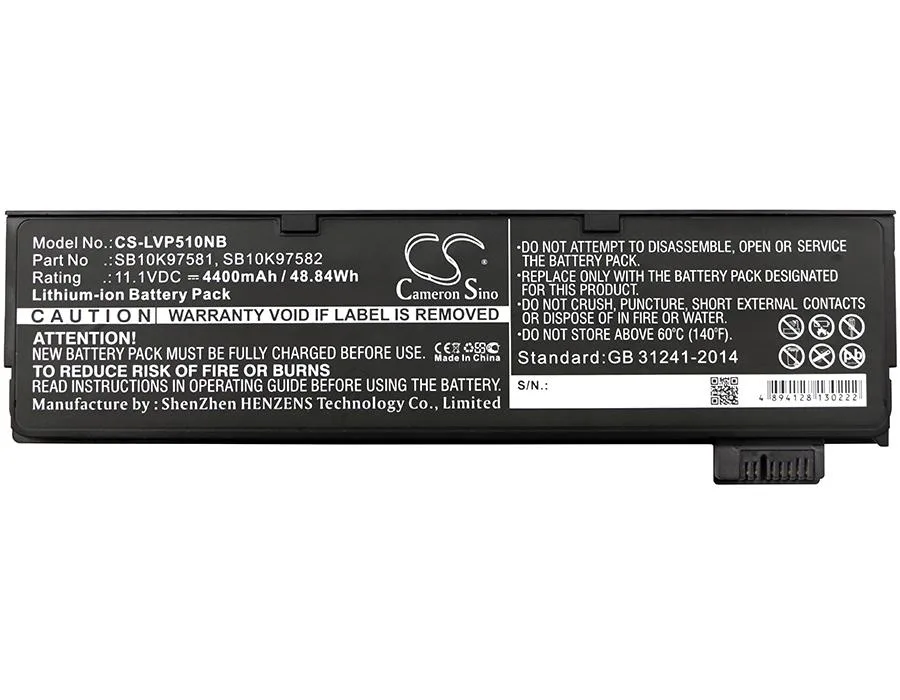 Батерия за лаптоп LENOVO Thinkpad P51S Thinkpad T470 Thinkpad T570 01AV422 LiIon 11.1V 4400mAh CAMERON