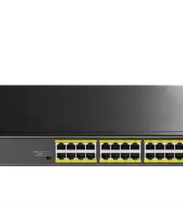 Суич Cudy GS1028PS2 24 портов 10/100/1000 24times; GbE with 802.3at/af PoE 2times; Uplink SFP Default/VLAN/Extend Modes за