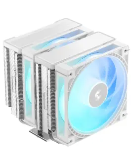 DeepCool охладител CPU Cooler AG620 G2 WH ARGB - Dual-Tower - LGA1851/AM5