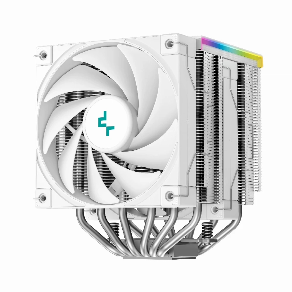 DeepCool охладител CPU Cooler AK620 DIGITAL SE WH - Dual-Tower - LGA1851/AM5 - Image 2