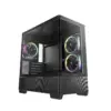 DeepCool кутия Case ATX - CG380U 3F - 3 ARGB Fans USB-C
