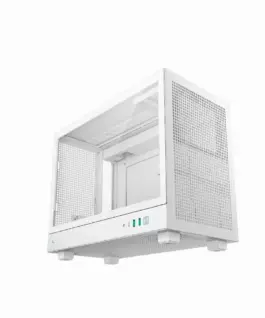 DeepCool кутия Case mATX – CH160 PLUS WH