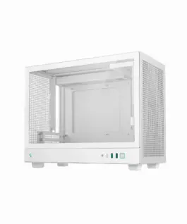 DeepCool кутия Case mATX – CH160 PLUS WH