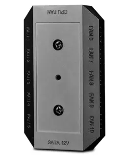 Alternative view от DeepCool Разклонител за вентилатори Fan HUB 10 port PWM - FH-10