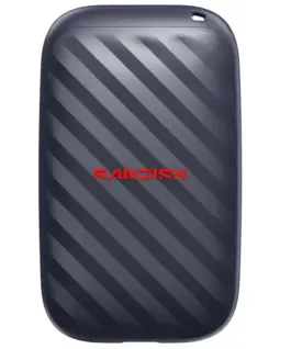 Преносим SSD диск Sandisk E10 1TB - Черен